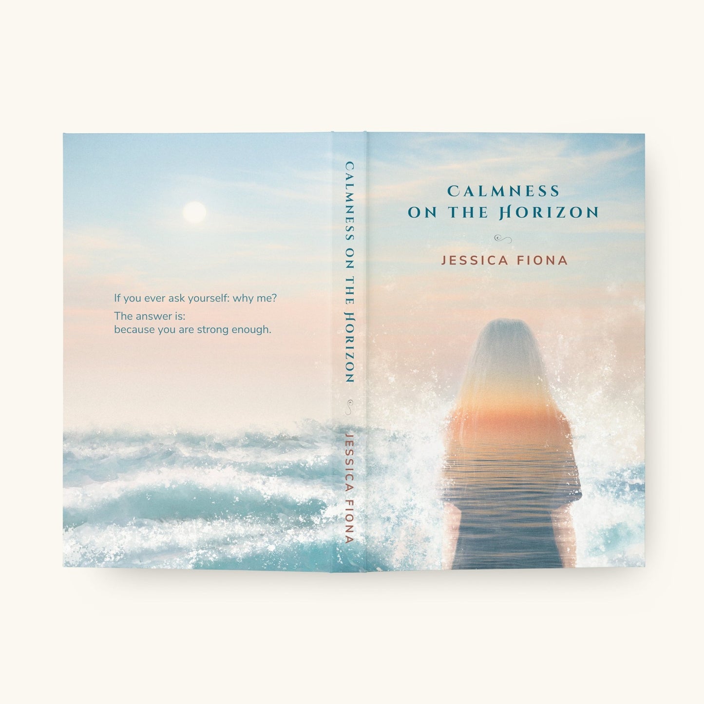 Calmness On The Horizon- signed paperback - Thoughts By Jessica Fiona