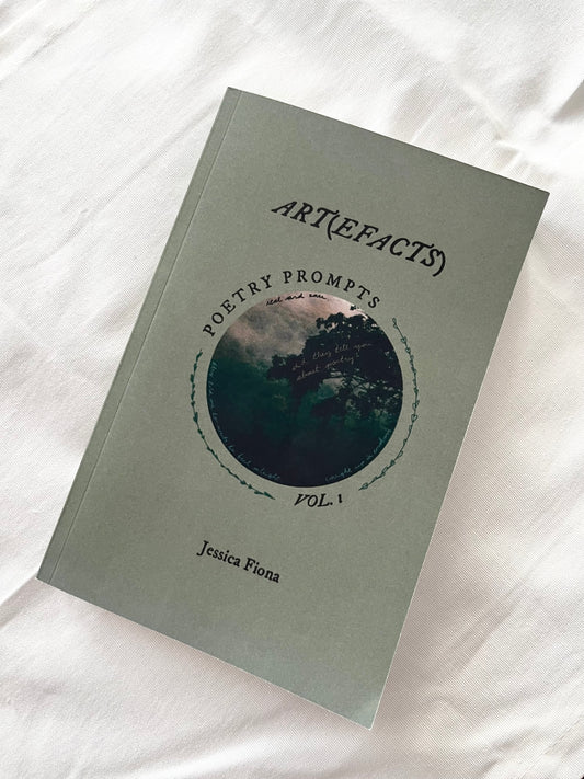 ART(EFACTS) Poetry Prompts VOL 1- signed paperback
