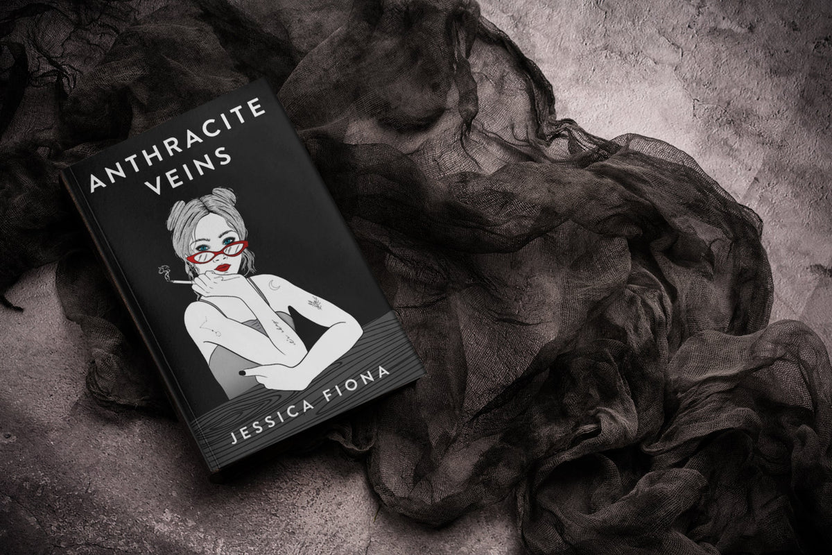Anthracite Veins- signed paperback - Thoughts By Jessica Fiona